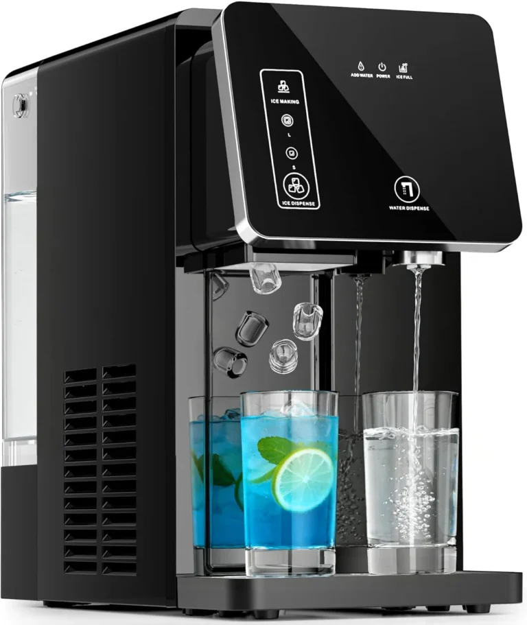 MÁQUINA DE GELO 2 EM 1 COM DISPENSADOR DE ÁGUA GELADA - GELO PRONTO EM MINUTOS PARA A SUA CASA [SÓ HOJE]